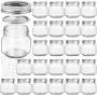 KAMOTA Mason Jars 8 oz With Regular Silver Lids and Bands, Ideal for Jam, Honey, Wedding Favors, Shower Favors, Baby Foods, DIY Magnetic Spice Jars, 24 PACK, 30 Whiteboard Labels Included KAMOTA Mason Jars 8 oz With Regular Silver Lids and Bands, Ideal for Jam, Honey, Wedding Favors, Shower Favors, Baby Foods, DIY Magnetic Spice Jars, 24 PACK, 30 Whiteboard Labels Included