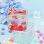 Kitchen Food Storage Jar Airtight Food Storage Square Storage Container Organizer Box for Playdough Foam Slime Mud Light Clay