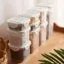 Kitchen Food Sealed Jar with Scale Storage Cans Dried Fruit Snacks Storage Jar - 240/650/1000/1800ML