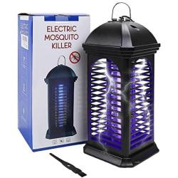 Bug Zapper Electric Indoor Insect Killer suspensible UV Light | Mosquito Killer Bug Fly Pests Attractant Trap Zapper Lamp w/Powerful 1000V Grid for Indoor Home Bedroom,Kitchen, Office (2021)