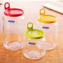 YTF-Lead-free glass storage tank, dry fruit snack storage tank, fresh-keeping tank set of 3