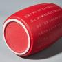 Keramik-Behälter für Home Decor, Kimchi, Tee, Kuchen, Aufbewahrung – Rot, 9.5 x 9.5 x 21cm