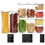Boîtes de rangement pour aliments en forme d'arbre, ensemble de boîtes en plastique avec couvercle pour la cuisine, lot de 10 Boîtes de rangement pour aliments en forme d'arbre, ensemble de boîtes en plastique avec couvercle pour la cuisine, lot de 10