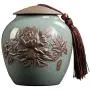 Funeral Urn Cremation Urns Adults Children Pet Ashes Storage Jar Ceramic Material Sealed Against Moisture