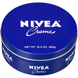 NIVEA Crème - Unisex All Purpose Moisturizing Cream for Body, Face and Hand Care - Use After Washing With Hand Soap - 13.5 Oz. Tin Jar