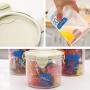 Transparent Plastic Sealed Cans Milk Powder Cereal Grain Storage Container Kitchen Refrigerator Food Storage Box Food Dispensers