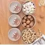 Mini Spice Jars Creative wheat straw kitchen snack storage box storage tank Mini Spice Jars Creative wheat straw kitchen snack storage box storage tank