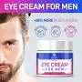 Eye Cream for Men, Natural and Organic Anti Aging Eye Cream To Reduce Puffiness, Wrinkles, Dark Circles, Crows Feet and Under Eye Bags 2oz by LUXOL Eye Cream for Men, Natural and Organic Anti Aging Eye Cream To Reduce Puffiness, Wrinkles, Dark Circles, Crows Feet and Under Eye Bags 2oz by LUXOL
