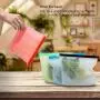Bocal de Rangement Alimentaire pour Cuisine, Bouchon Hermétique, Sacs de Rangement Alimentaire en Silicone Réutilisables, Idéal pour Fruits, Légumes, Viande, Conservation au Frigo (Set de 4) Bocal de Rangement Alimentaire pour Cuisine, Bouchon Hermétique, Sacs de Rangement Alimentaire en Silicone Réutilisables, Idéal pour Fruits, Légumes, Viande, Conservation au Frigo (Set de 4)