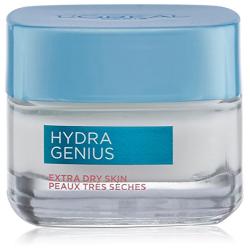 Hyaluronic Acid Moisturizer for Face, LOreal Paris Skincare Hydra Genius Daily Liquid Care Oil-Free Face Moisturizer for Extra Dry Skin with Aloe Water and Hyaluronic, 3.04 fl. oz.