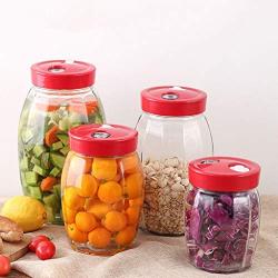 Glass Sealed Jars, Kitchen Household Grain Storage Tanks, Storage Of Spices/Coffee Beans/Oatmeal/Pasta