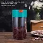 Food Storage Jar, Zerone Plastic Vacuum Sealed Storage Jar Food Container for Coffee Beans, Tea and Dry Goods(S) Food Storage Jar, Zerone Plastic Vacuum Sealed Storage Jar Food Container for Coffee Beans, Tea and Dry Goods(S)