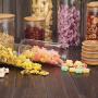 Owlhouse Storage Sealed Cans, Glass Seal Container Storage Containers, Vacuum Sealed Container with Cantilever Lid, Food Jar Canisters Tanks for Tea Yogurt, Snacks, Coffee Beans
