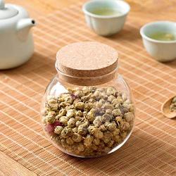 Kitchen Storage Containers Tea Coffee Sugar Jar Bottle Glass Cereal Container Food Storage Bottle Jar Home Organizer