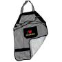 Kuber Industries Check Design Cotton Waterproof Kitchen Apron with Front Pocket Set of 2 Pcs-Code026