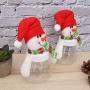 NUOBESTY Christmas Candy Jars Holiday Cartoon Decorative Goody Containers Candy Box Gift for Kids Children Girls Xmas Party Favors 5pcs (Snowman)