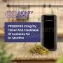 Infinity Jars 100 ml (3.3 fl oz) 3-Pack Tall Black Ultraviolet Refillable Empty Glass Screw Top Jar Infinity Jars 100 ml (3.3 fl oz) 3-Pack Tall Black Ultraviolet Refillable Empty Glass Screw Top Jar