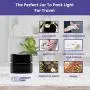Infinity Jars 5 Ml (.17 fl oz) Palm Size Black Ultraviolet Glass Screwtop Jar 3-Pack Infinity Jars 5 Ml (.17 fl oz) Palm Size Black Ultraviolet Glass Screwtop Jar 3-Pack