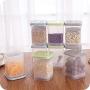 YTF-Plastic storage tank, food storage box with lid, kitchen cereal storage box