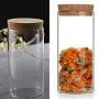 Glasbehälter von UPKOCH, durchsichtige Lebensmittel-Aufbewahrungsgläser für Tee, Kaffee, Gewürze, Süßigkeiten