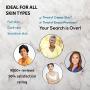 Crepe-less crepey skin firming cream to repair crepey arms, neck & hands. Organic tightening cream to erase crepy skin on arms, neck and body. Best moisturizer to treat saggy, crepe skin. Made in USA