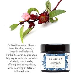 Laritelle Organic Facial Moisturizer, Rejuvenating, Nourishing, Vitamins and Antioxidants-rich Day/Night Cream for Cellular Rejuvenation, Collagen Support & Diminishing Visible Signs of Aging, 0.5 oz