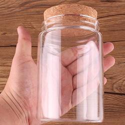 | Storage Bottles & Jars | 6pcs 7812062mm 400ml Transparent Glass Bottles with Cork Stopper Empty Spice Food Nuts Storage Bottles Jars Gift Crafts Vials | by HUDITOOLS | 1 PCs