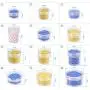 FidgetKute 16~20 Pack Clear Plastic Bead Storage Container Jars with Round Screw-Top Lids 20Pack/30ml FidgetKute 16~20 Pack Clear Plastic Bead Storage Container Jars with Round Screw-Top Lids 20Pack/30ml