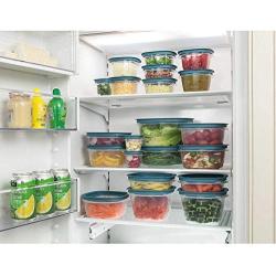 Rubbermaid Flex & Seal Food Storage Container Set with Easy Find Lids 42-Piece set