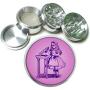 Alice Drink Me Wonderland Classic Aluminum Tobacco Herb Spice Grinder