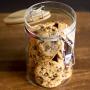 DR Goodies, Glass Storage Jar With Bamboo Airtight Lid, Leakproof Rubber Gasket And Lockable Clasp, Container For The Kitchen Or Pantry, Keeps Food Dry, Great For Cookies, Chocolates Or Snacks