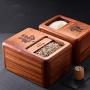 Food Jars & Crocks Storage M Barrel Household Wooden Rice Box Sealed Moisture-proof Insect-proof Flour Barrel Kitchen Large-capacity Rice Storage Box Grain Storage