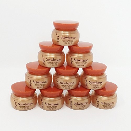 KOREAN Cosmetics [Sulwhasoo] Concentrated Ginseng Renewing Cream Sets 5ml x 10pcs (50ml)