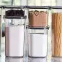 Zuckerbehälter mit luftdichter, undichter Versiegelung, BPA-freier Kunststoff, Große Packung – Zucker (12 Tassen)