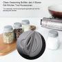 Spice Jar Condiment Jars Seasoning Box Condiment Storage Container Bottle Storage Container Glass Seasoning Bottles Jars 4 Boxes Set Kitchen Tool Accessories