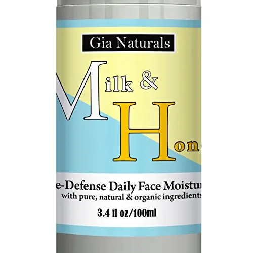 Lotion Hydratante Quotidienne Anti-Âge Naturelle au Lait et au Miel Pour Peaux Normales à Seces. Hydrate, lutte contre les rides et ridules ! Idéale pour les peaux sensibles !