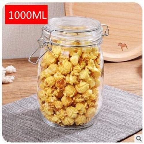 1 pcs Honey Storage Bottle jar Sugar bowl Jars for spices potes de cozinha armazenamento Jars for storage Sealed waterproof