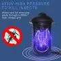 VANELC Bug Zapper, Insect Fly Trap, Mosquito Killer Waterproof for Indoor & Outdoor - Electronic Light Bulb Lamp for Backyard, Patio, Home VANELC Bug Zapper, Insect Fly Trap, Mosquito Killer Waterproof for Indoor & Outdoor - Electronic Light Bulb Lamp for Backyard, Patio, Home