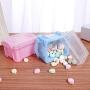 Amosfun Storage Plastic for Candy Cake Snack Gift Party Favors 12pcs (Blue)
