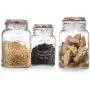 Elegant Home Quality 11 Peice Storage Hostess Set Clear Quality Glass Airtight