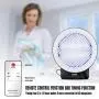 Mücken Bug Zapper, Mücken Killer UV Insektenspender Lampe Elektronischer Insektizide für Innenräume, Zeitgesteuerte & Fernbedienbare Mückenbekämpfung mit Aschenbecher