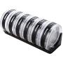 Spice Jar Seasonings Containers Flavor Condiments Storage Box With Holder Rack Kitchen Accessories Storage Box Canisters (02)
