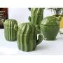 FUYU Ceramics Cactus Storage Jars Sugar Box Jewelry Receiving Box , Home Decoration FUYU Ceramics Cactus Storage Jars Sugar Box Jewelry Receiving Box , Home Decoration