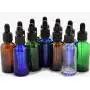 Vivaplex, 12, Assorted Colors, 1 oz Glass Bottles, With Glass Eye Droppers Vivaplex, 12, Assorted Colors, 1 oz Glass Bottles, With Glass Eye Droppers