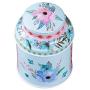 LinzGTC - Storage Boxes & Bins - Home Decor Metal Floral Coffee Tea Sugar Candy Container Jar Can Tin Sorage Box - Bins Boxes Storage Organizers Storage Boxes Bins Solder Canister Chinese Candy Cer