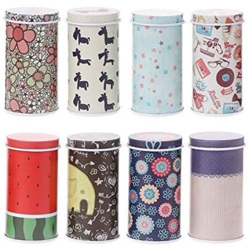 Tea Caddy Receive Jars Candy Storage Box Wedding Favor Tin Jewelry Organizer Container Household - Jars Candy