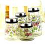 Mason Jars Canning Glass Jars Glass Smoothies Jars with Lids for Drinking and Storage Reusable Container for Juice Milk Bulk Food Coffee Round Glass Jars (Size : 1000ml)