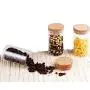 1Pcs 300ml/10oz Empty Clear Glass Heat-resistant Airtight Canister with Cork Multipurpose Tea-leaf Candy Coffee Beans Storage Jar Can Pot Tin Bottle Container Crock for Food Storage 1Pcs 300ml/10oz Empty Clear Glass Heat-resistant Airtight Canister with Cork Multipurpose Tea-leaf Candy Coffee Beans Storage Jar Can Pot Tin Bottle Container Crock for Food Storage