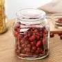 Glasbehälter, luftdicht, Küchen-Lebensmittelbehälter, zur Aufbewahrung von Kimchi/Walnüssen/Müsli/Haferflocken