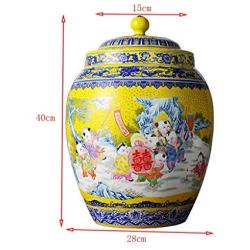Cereal Containers Sealed Cans Ceramic Storage Jars Pickles Kimchi Jars Kitchen Purchase Box Candy Jars Containers